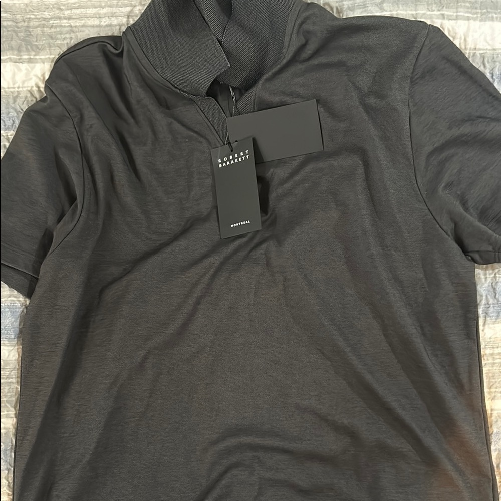 Robert Barakett Gray Short Sleeve Tee